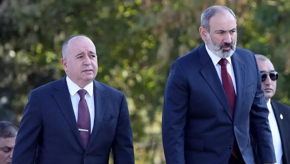 Аршак Карапетян і Нікол Пашинян / Photolure