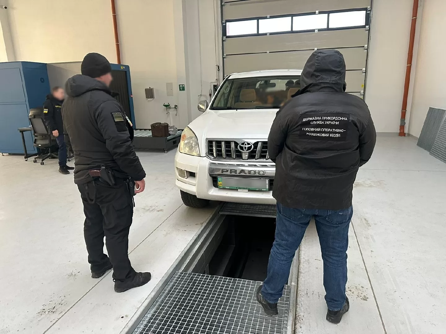 Автомобіль “Тойота” в якому знайшли золото / Фото: ДПСУ