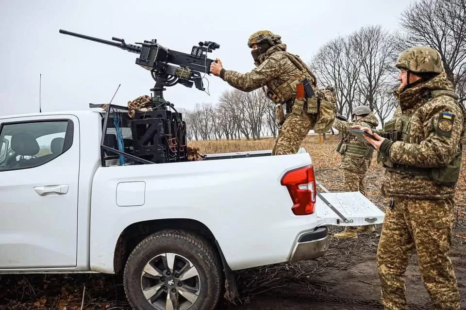 Работа мобильной огневой группы / Фото: Нацгвардия
