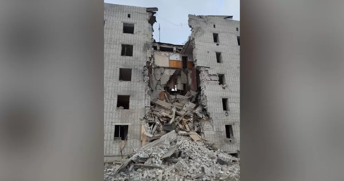 The enemy launched an air strike using a KAB on the Svesa community of Shostka district / Photo by Sumy Regional Military Administration