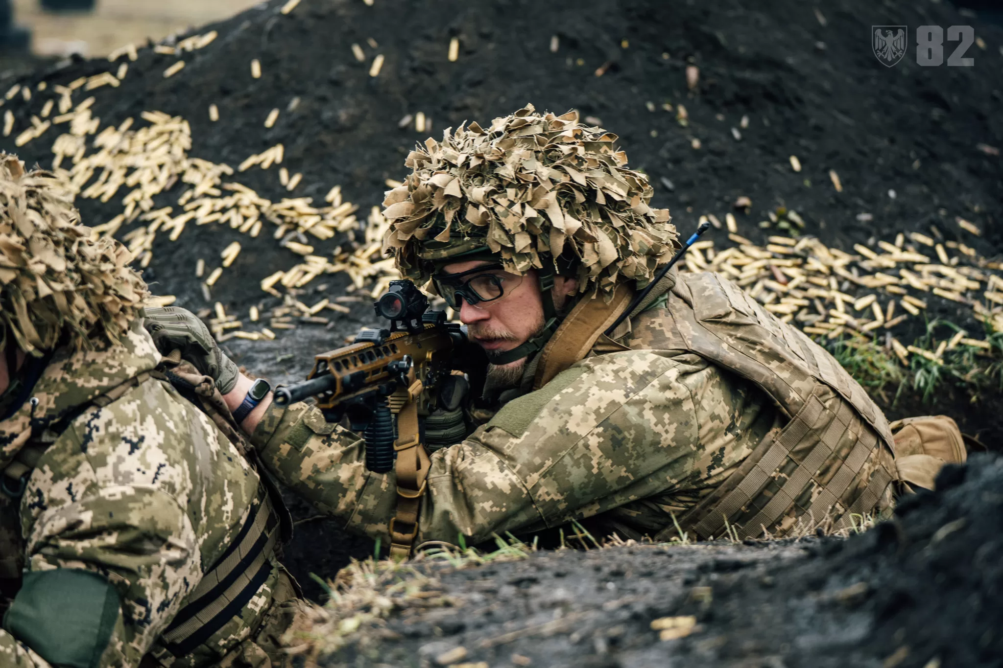 Тренування воїнів 82 ОДШБр / Фото: 82 ОДШБр