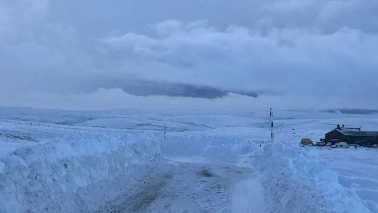 Заснеженный пейзаж / Фото: The Tan Hill Inn