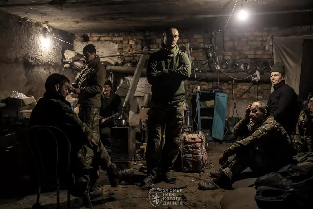 Часів Яр. Воїни стрілецького батальону 24 ОМБр імені короля Данила / Фото: 24 ОМБр