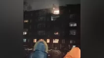 Drones crashed into two apartment blocks in Kotovsk, Tambov Region / Photo from social media