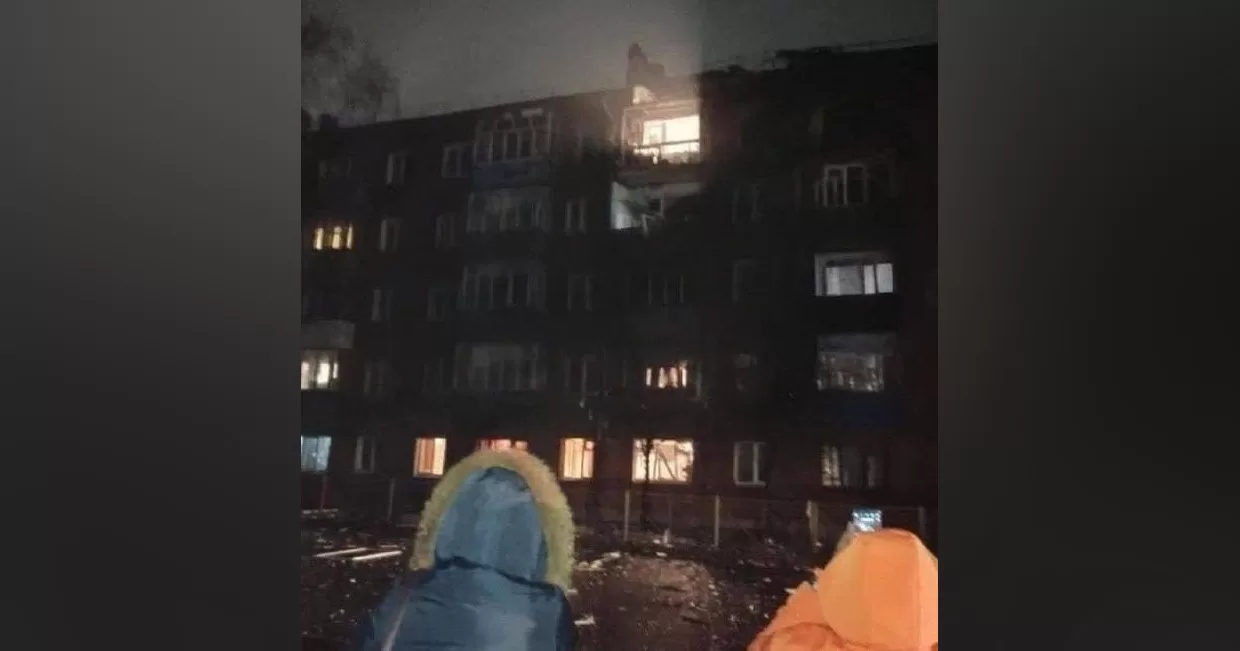 Дроны врезались в два многоквартирных дома в Котовске Тамбовской области / Фото из соцсетей