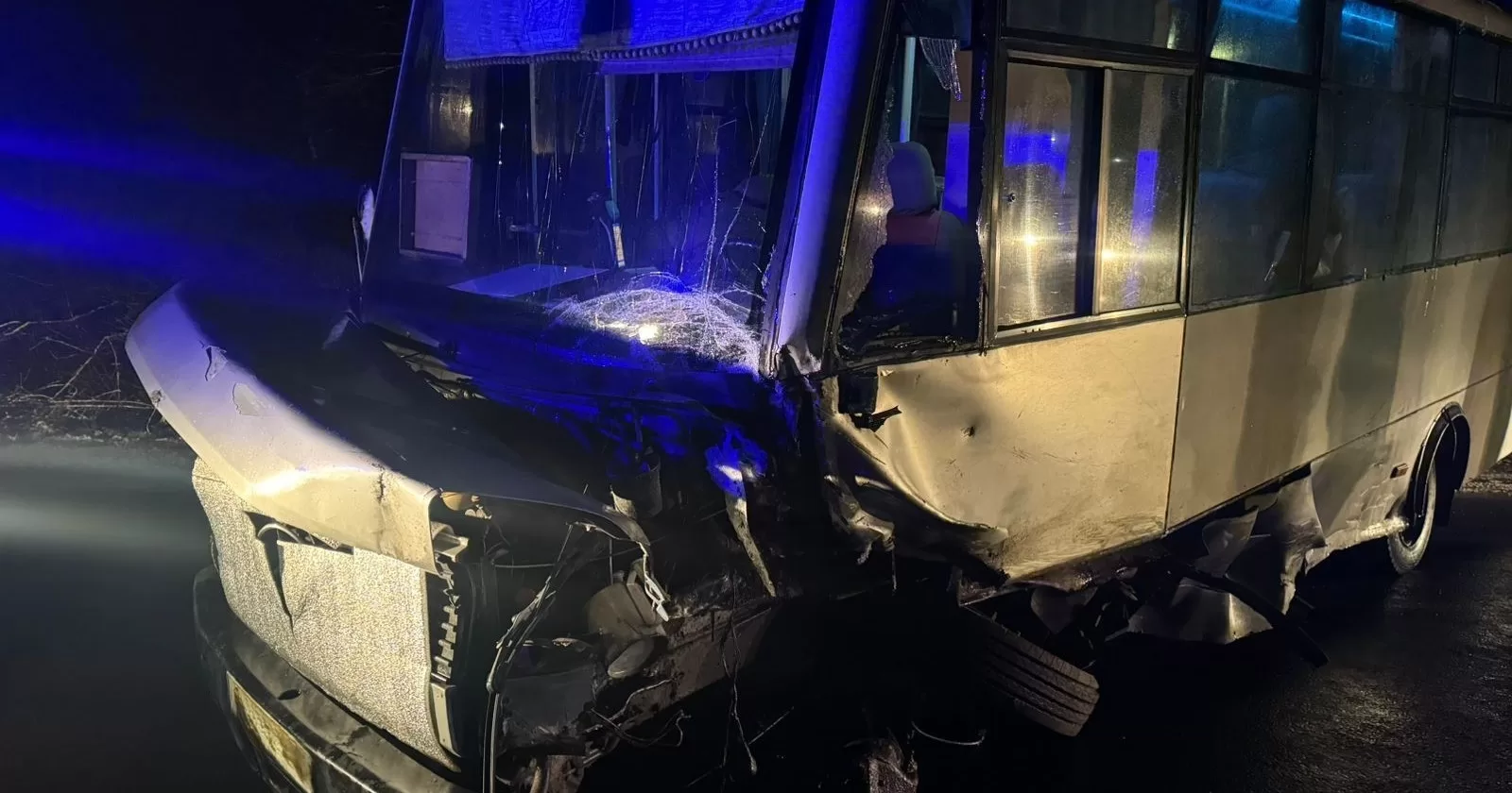 Во Львовском районе в результате столкновения легковушки с автобусом травмированы семь человек - полицейские устанавливают обстоятельства происшествия / Фото Нацполиция