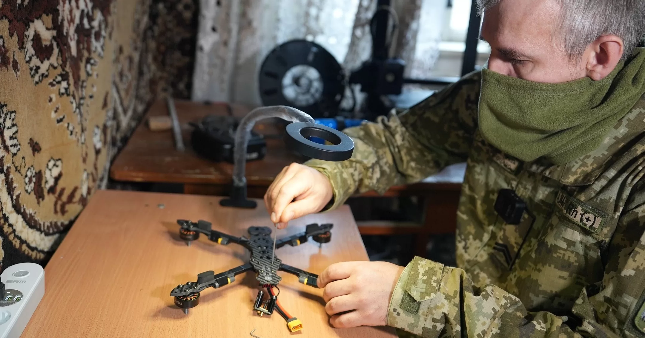 Workshop in Kharkiv: how border guards assemble FPV drones to fight the enemy