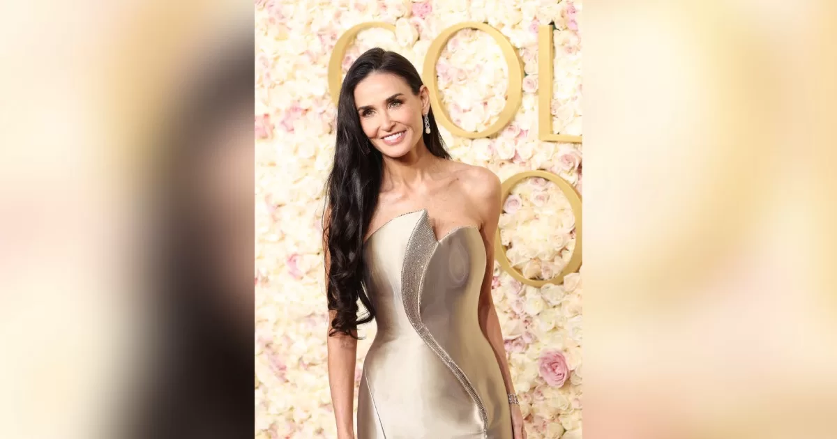 Деми Мур на 82-й ежегодной церемонии вручения премии «Золотой глобус», которая состоялась в отеле The Beverly Hilton, Калифорния 05 января 2025 года в Беверли-Хиллз, Калифорния / Фото Golden Globes