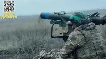 Fighting in Kharkiv region / Screenshot from video