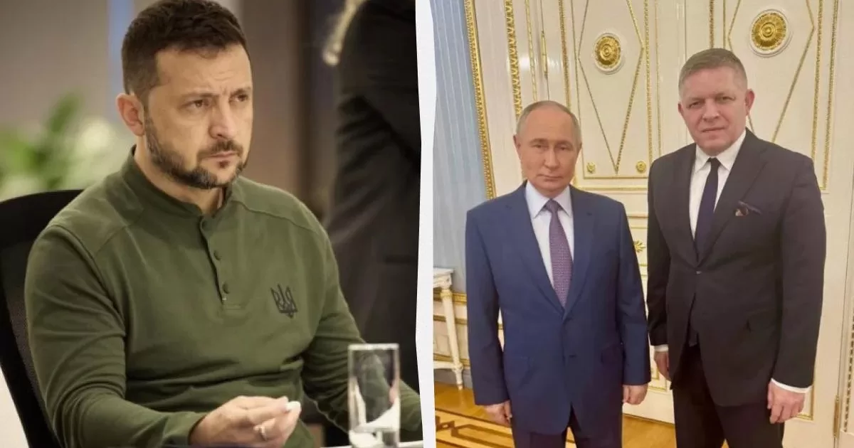 Zelenskyy, Putin and Fico / Photo by the Presidential Administration, Facebook/Robert Fico