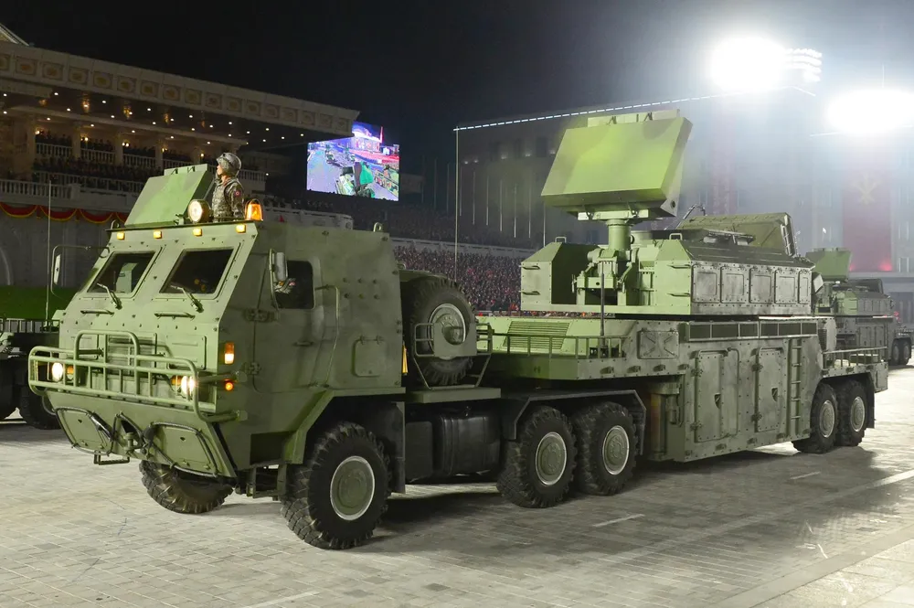 Russian troops may have hit their own SAM system, transferred from the ...