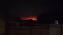 Explosions in the Bryansk region of the Russian Federation / Still from the video