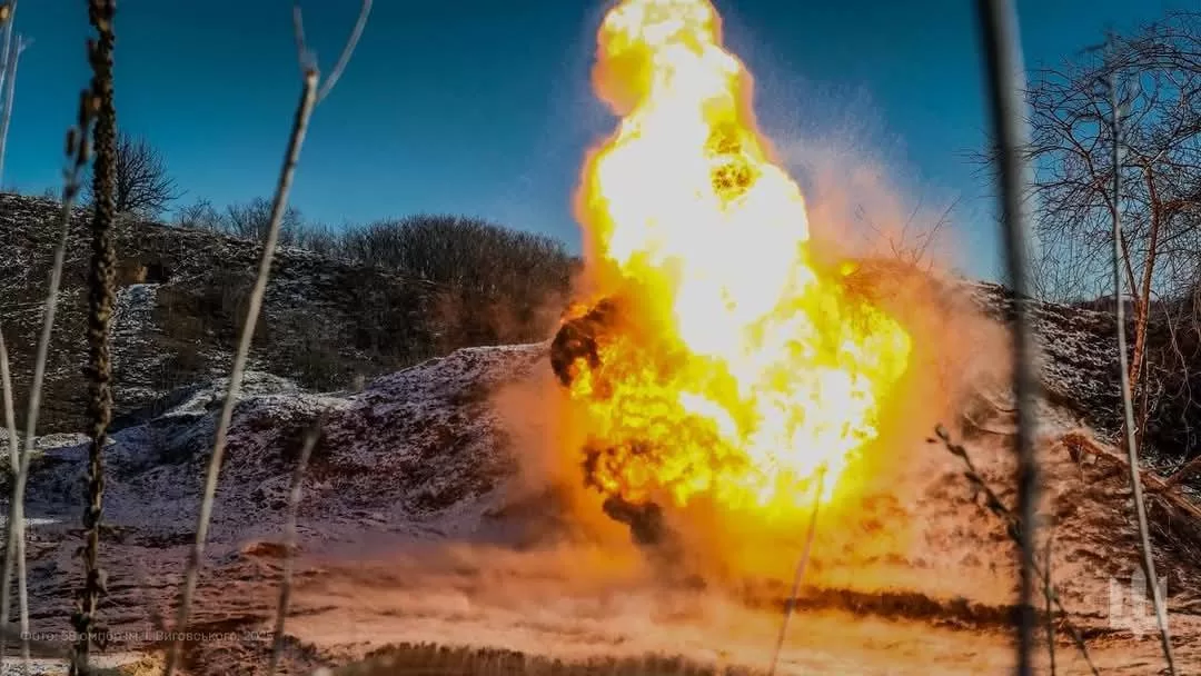 Обстрел позиций военных РФ / Иллюстративное фото: Генштаб ВСУ