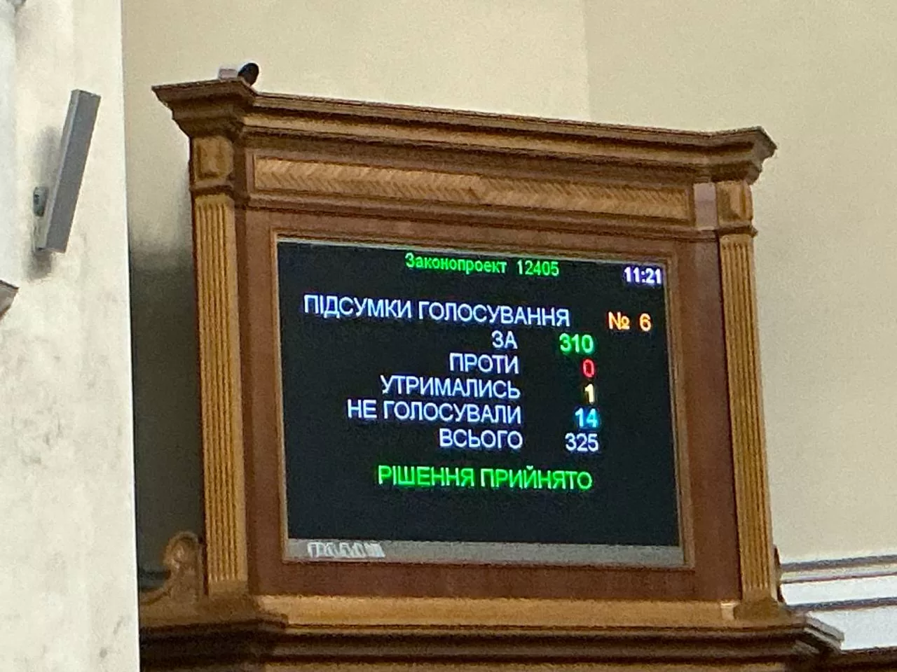 Рада продовжила дію воєнного стану та мобілізації до 9 травня