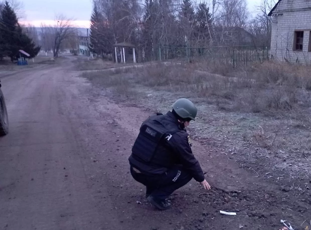 Поліція на місці обстрілу / Фото архівне: Поліція Харківщини