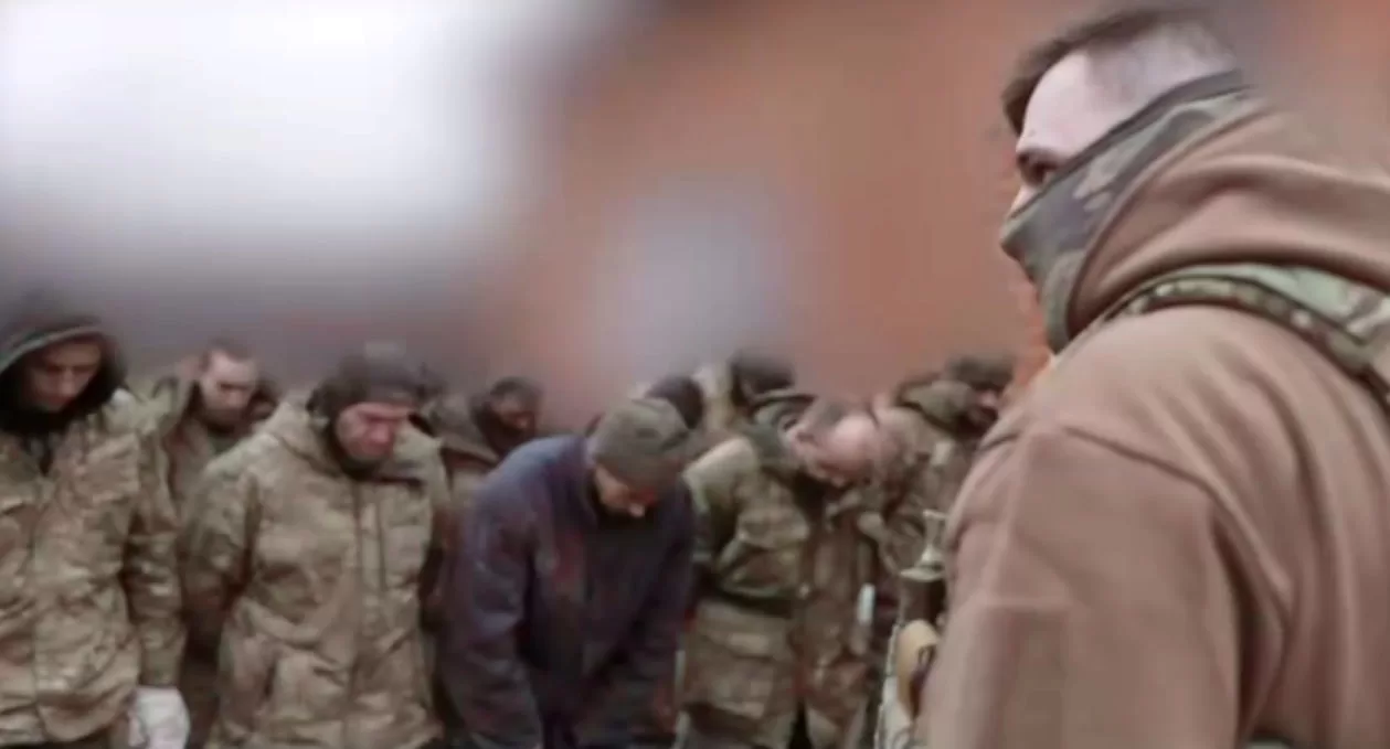 Полонені росіяни на Курщині / Скриншот із відео ДШВ