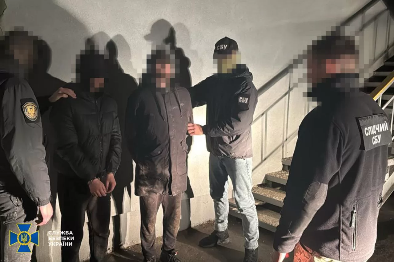 Затримані на Рівненщині диверсанти / Фото: СБУ