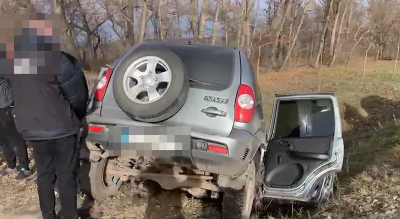 На границе с Молдовой нарушители попали в ДТП / Фото: ГПСУ