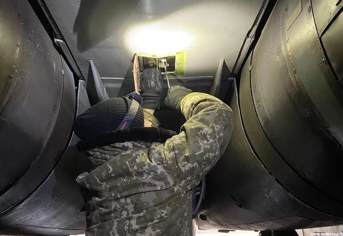 Фахівець інженерно-авіаційної служби / Фото: Повітряні Сили ЗСУ