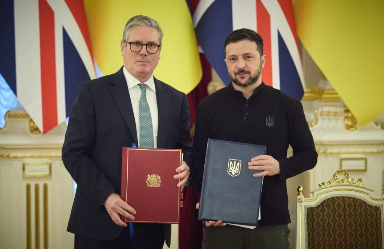 Премьер-министр Великобритании Кир Стармер и президент Украины Владимир Зеленский / Фото: Офис президента