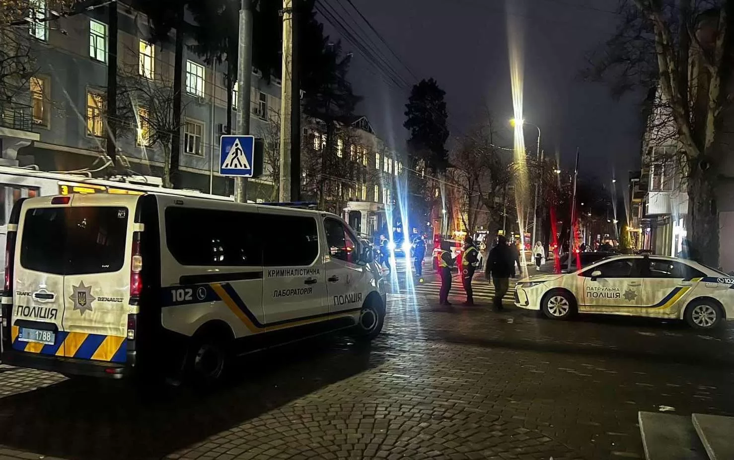 В Виннице автомобиль сбил двух пешеходов / Фото: Полиция Винницкой области