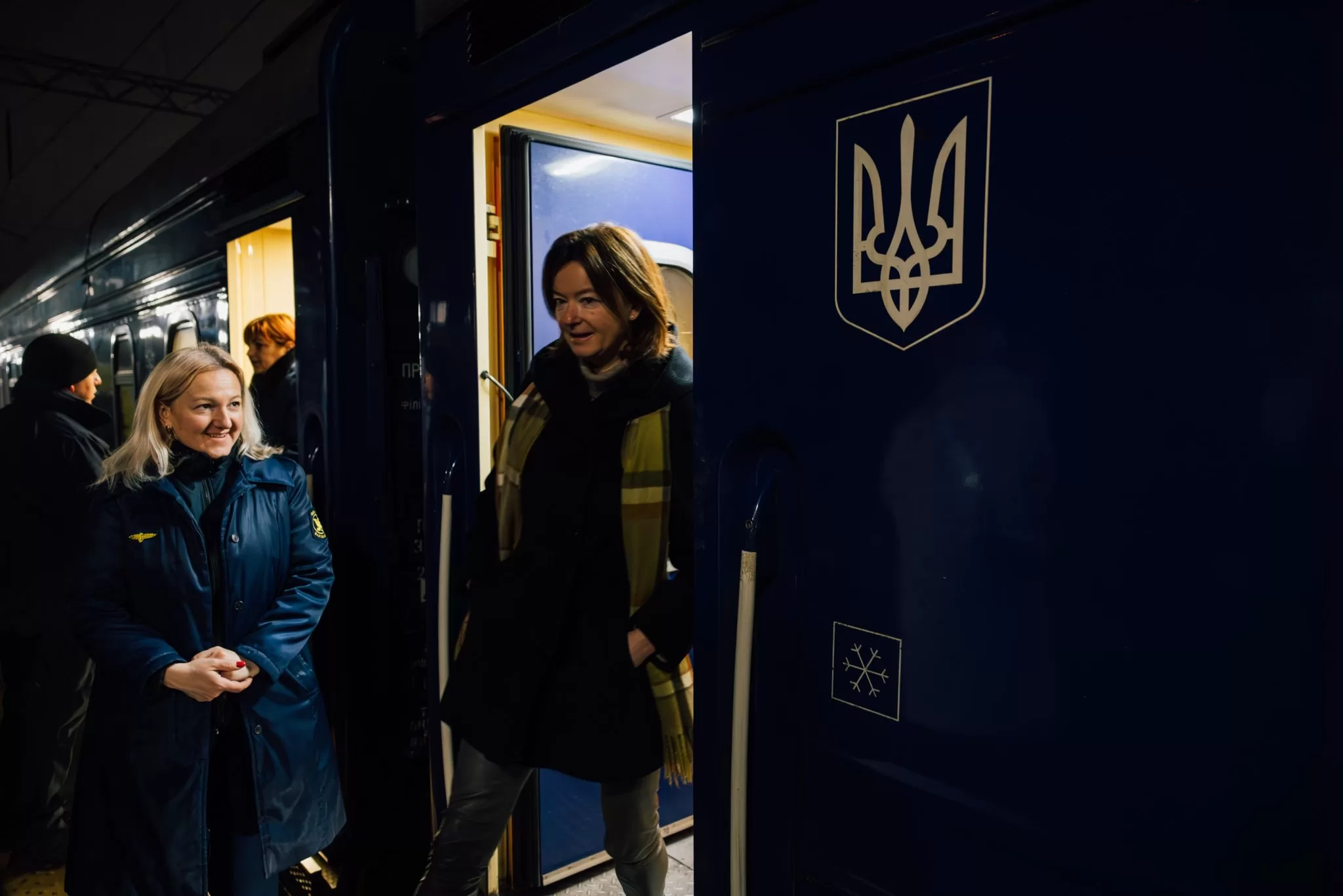 Очільниця МЗС Словенії Таня Файон прибула до Києва / Фото: МЗС Словенії в X