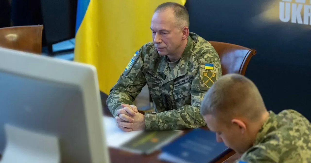 Oleksandr Syrskyi at an extraordinary meeting of the NATO-Ukraine Council in a military format at the level of the Commanders-in-Chief of the Armed Forces, 17 January 2025 / Photo by Telegram @osirskyi