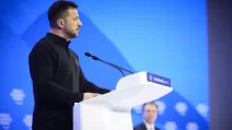  Володимир Зеленський на форумі в Давосі / Фото: Офіс Президента