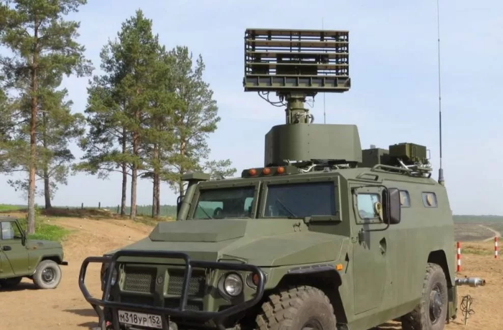 Радиолокационная станция 1Л122 "Гармонь" из состава комплекса "Гибка-С" / Фото из соцсетей