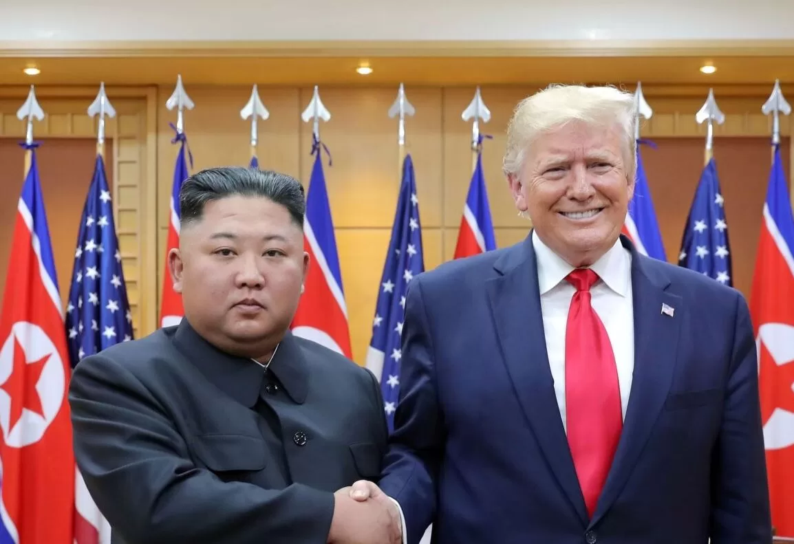 Лидер КНДР Ким Чен Ын и президент США Дональд Трамп / Фото: KCNA