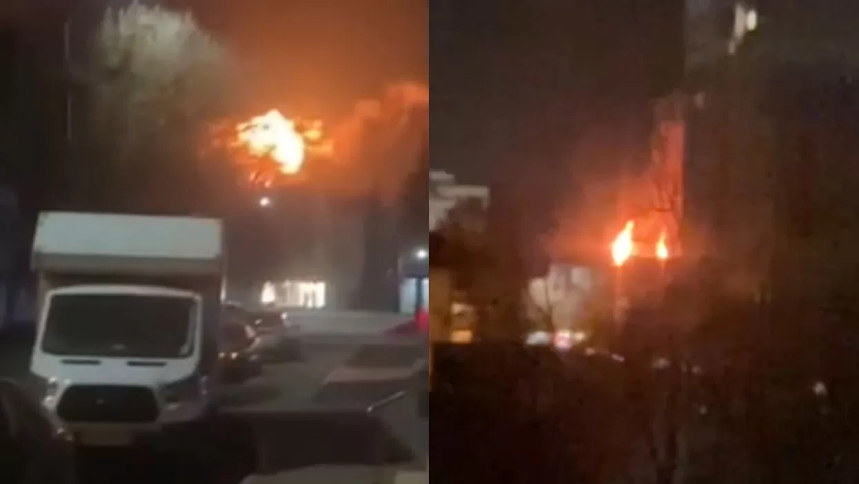 Ураження заводу "Кремний Эл" у російському Брянську / Кадри з відео