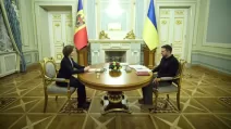 Maia Sandu and Volodymyr Zelenskiy / Photo: Office of the President