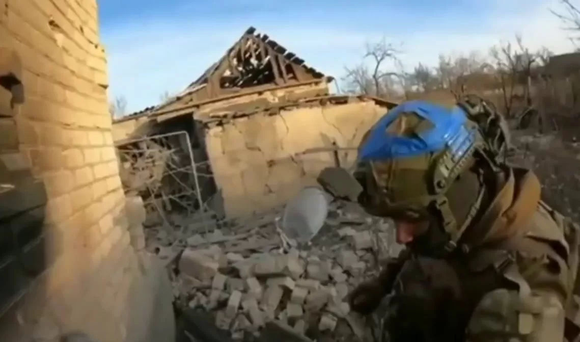 Фрагмент боя в Константиновке / Скриншот