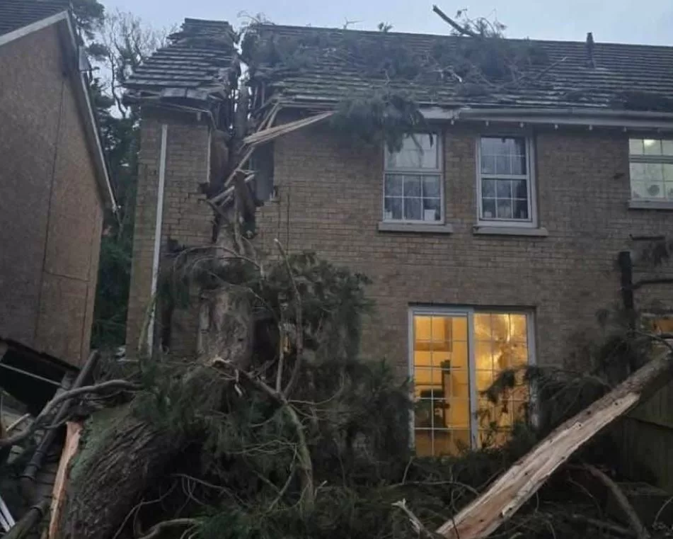 Последствия шторма "Эовин" / Фото из соцсетей