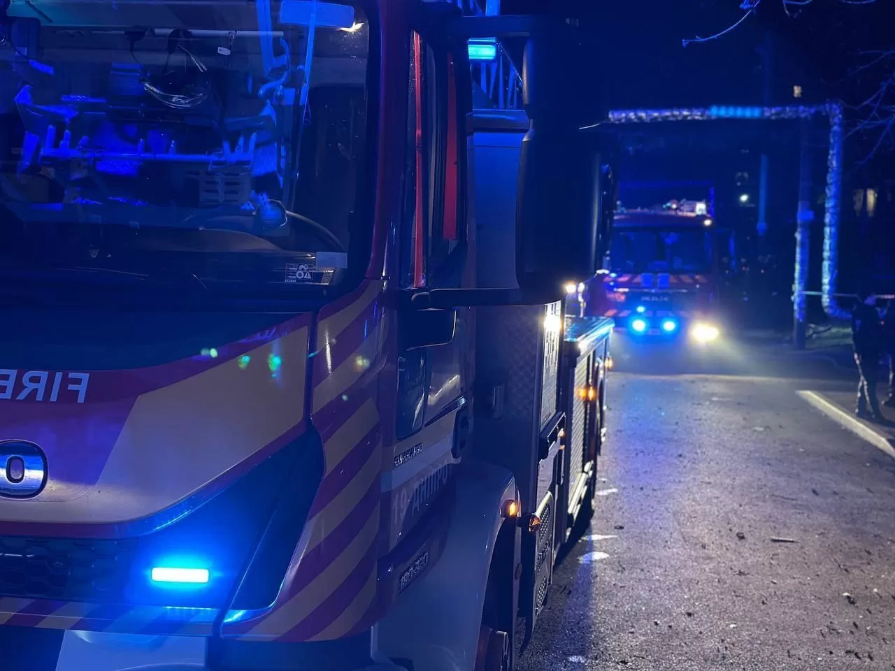 Спасатели на месте пожара в Днепропетровской области / Фото: Сергей Лысак