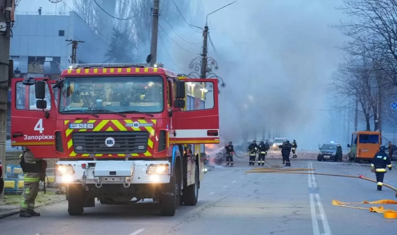 Consequences of the missile attack on Zaporizhzhia on January 8 / Photo: Zaporizhzhia Regional Military Administration