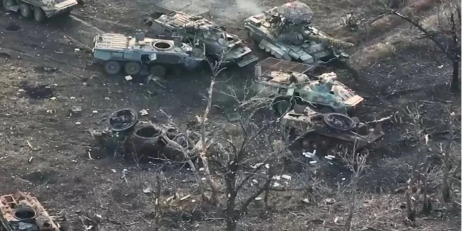 Знищена російська техніка / Фото: СтратКом ЗСУ