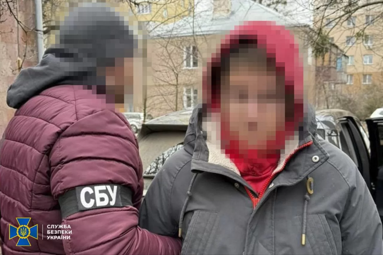 Затриманий у Харкові підозрюваний в роботі на Росію / Фото: СБУ