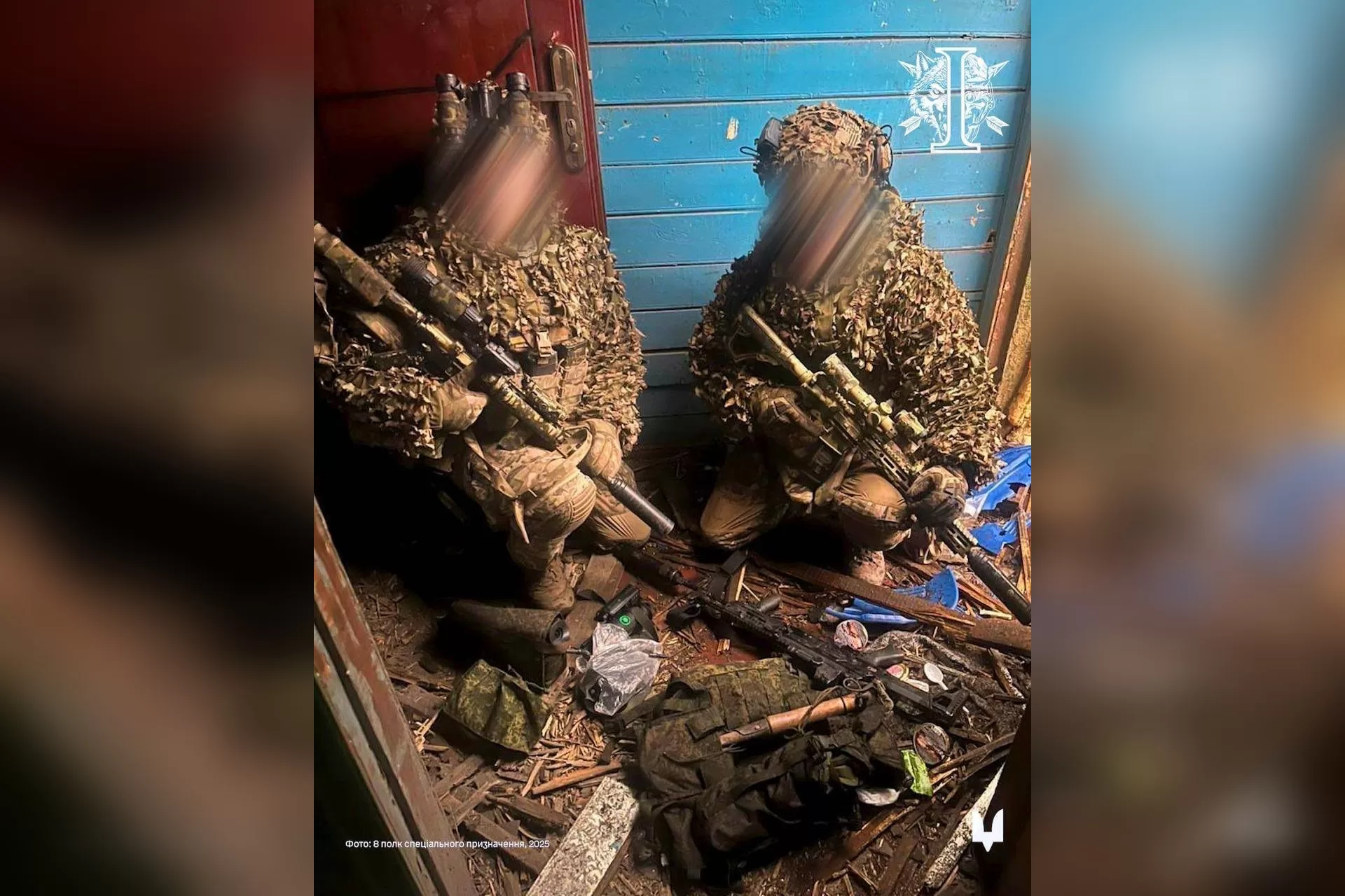 Українській військові захопили трофеї на позиціях ліквідованих окупантів на Курщині / Фото: ССО