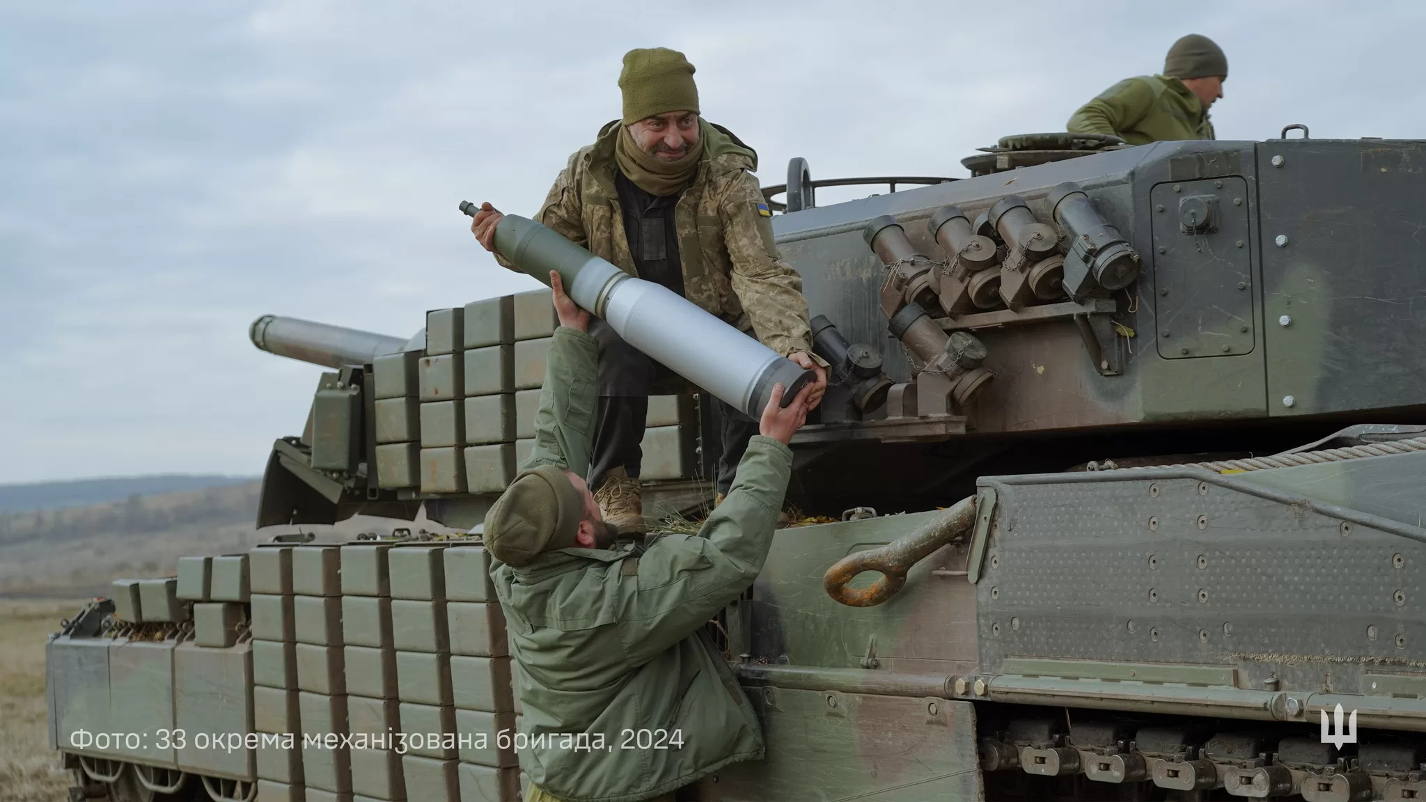 Tankers of the 33rd separate mechanized brigade / Photo: 33RD MECHANIZED BRIGADE