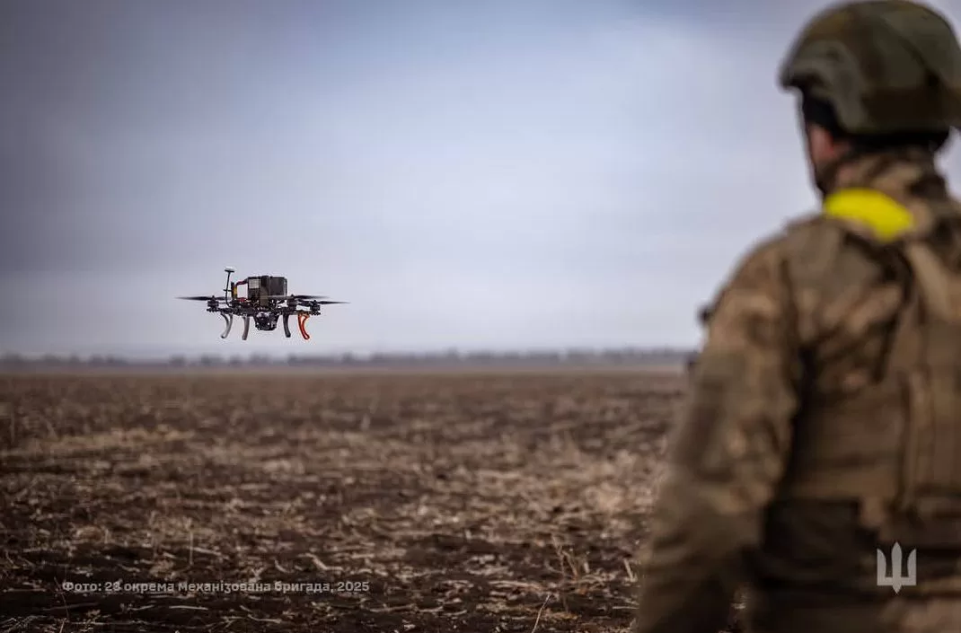 FPV-дрон воїнів артилерійського дивізіону 23 бригади / Фото: 23 окрема механізована бригада ЗСУ
