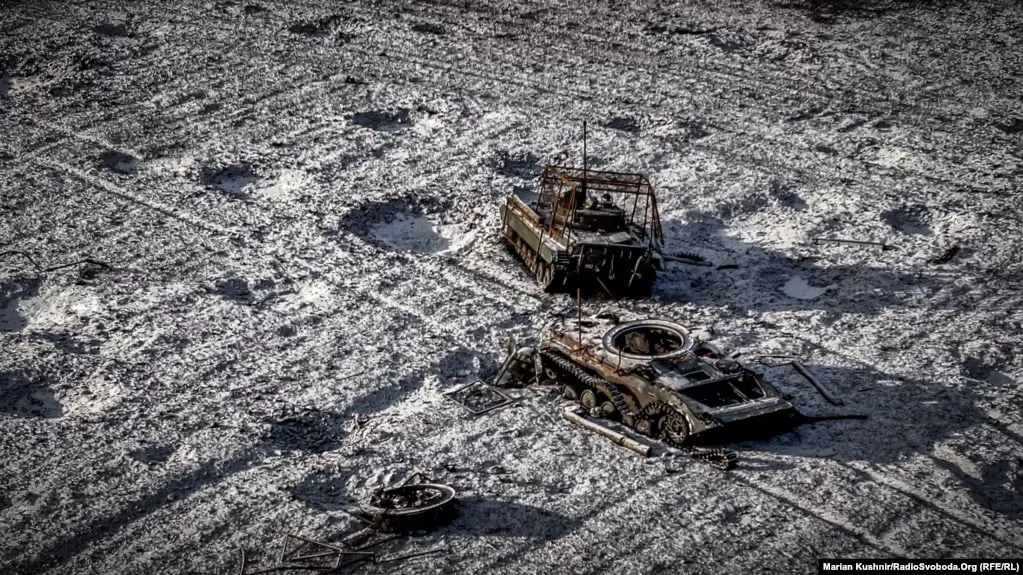 Знищена російська техніка / Фото ілюстративне: Радіо Свобода