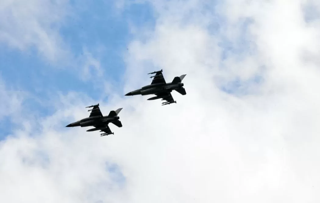 Українські винищувачі F-16 / Фото: Офіс президента