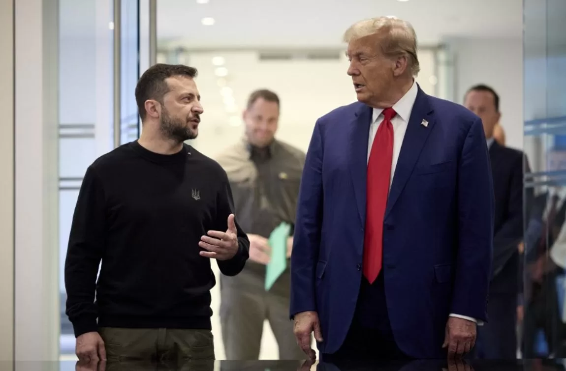 Президент США Дональд Трамп і президент України Володимир Зеленський / Фото: Офіс президента