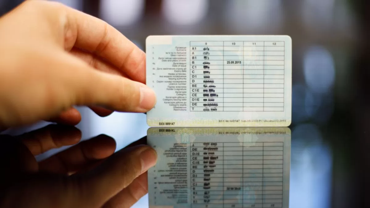 Водительское удостоверение / Фото: РБК-Украина