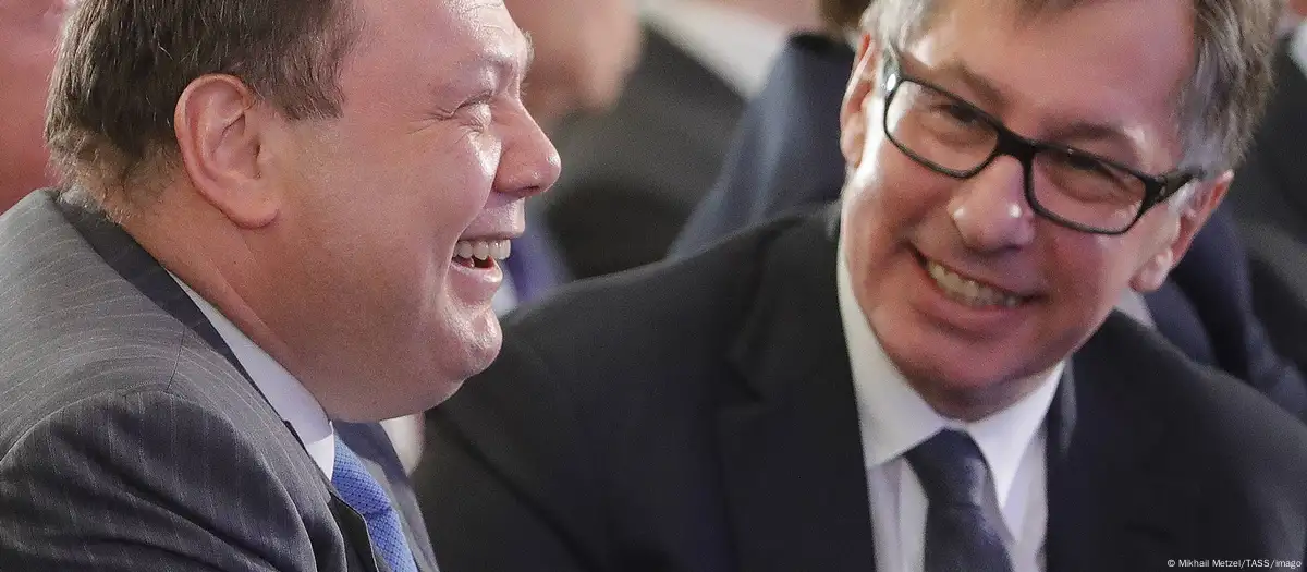 Российские олигархи Фридман и Авен / Фото: ТАСС