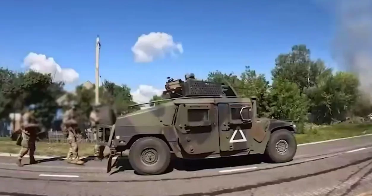 Українські військові під час Курської операції / Скриншот із відео