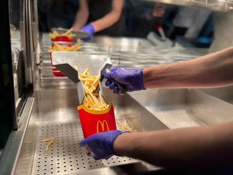 Кухня "МакДональдз" / Фото: Суспільне