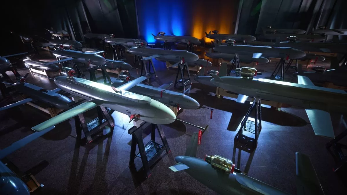 Українські ракети "Пекло" / Фото: Володимир Зеленський