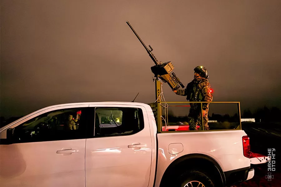 Робота мобільної вогневої групи / Фото: НГУ